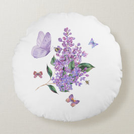 Lila dromen en vlinderfluisteringen rond kussen