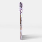 Lila dromen - Serene Spring Angel iPhone Hoesje (Linkerkant)