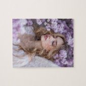 Lila dromen - Serene Spring Angel Legpuzzel (Horizontaal)
