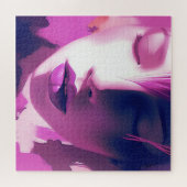 Lila droomfluistering - sereen, etherisch, Paarse Legpuzzel (Horizontaal)