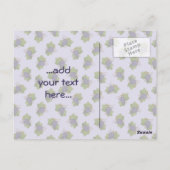 Lila druiven briefkaart (Achterkant)