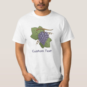 Lila druiven t-shirt