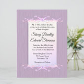 Lila Eenvoudigheidsuitkering Kaart (Staand voorkant)