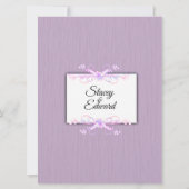 Lila Eenvoudigheidsuitkering Kaart (Achterkant)