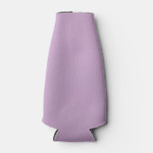 Lila Effen Kleur Flesjeskoeler (Voorkant)
