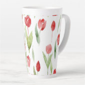 "Lila Elegance Keramische Mok" Latte Mok (Rechterhoek)