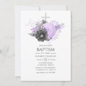 Lila en houtskool kaart (Voorkant)