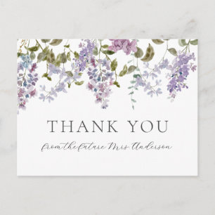 Lila en Lavender Hartelijk dank Briefkaart