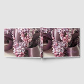 Lila en lintblokken gastenboek (Volledig)