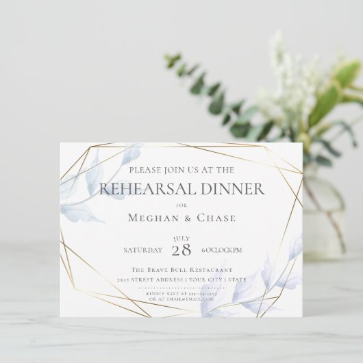 Lila en mosterdblauwe kledij kaart (Staand voorkant)