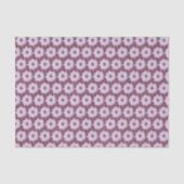 Lila en Paars ventilatorpatroon Tissuepapier (Voorkant)