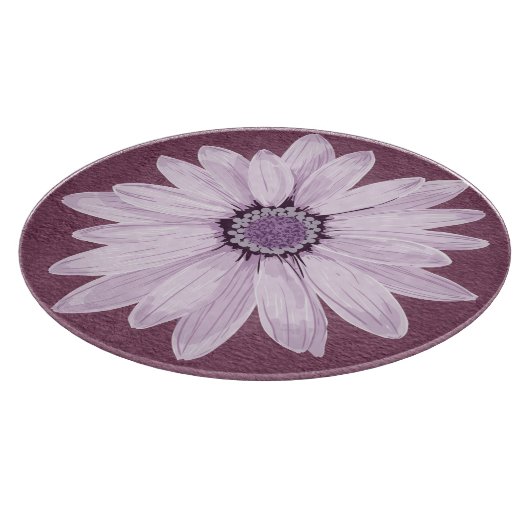 Lila en Paarse ventilator Snijplank (Hoek)