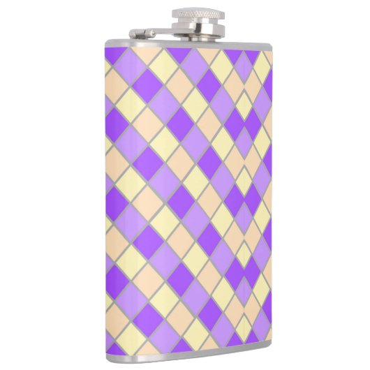 Lila en perzik heupfles (Rechts)