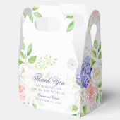 Lila en pony Sophisticated Wedding Bedankdoosjes (Geopend)