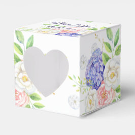 Lila en pony Sophisticated Wedding Favor Box Bedankdoosjes