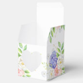 Lila en pony Sophisticated Wedding Favor Box Bedankdoosjes (Geopend)
