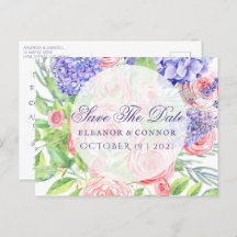 Lila en pony Sophisticated Wedding Invitation