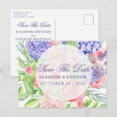 Lila en pony Sophisticated Wedding Invitation Aankondigingskaart (Voorkant / Achterkant)