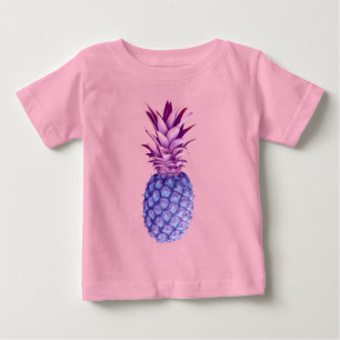 Lila en roze ananas