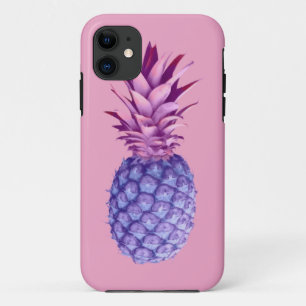 Lila en roze ananas Case-Mate iPhone case