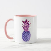 Lila en roze ananas mok (Links)