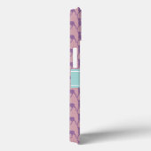 Lila en Roze Deer, Gepersonaliseerde Naam Mint Case-Mate iPhone Case (Achterkant / Rechts)