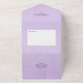 Lila en steenkoolzaadjes all in one uitnodiging (Buitenkant)