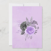 Lila en steenkoolzaadjes kaart (Achterkant)