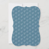 Lila en Turquoise Galentine Brunch Uitnodiging (Achterkant)