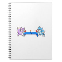 Lila en Wisp Ping Pong Spiraalschrift