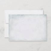 Lila en witte rozen kaart (Achterkant)