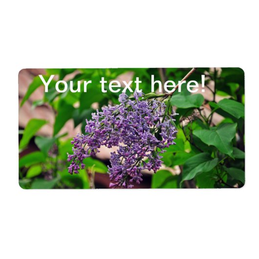 Lila Etiket (Voorkant)