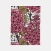 Lila Fleece Deken (Voorkant)