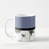 Lila Floral Koffiemok (Links)