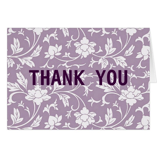 Lila Floral Pattern (Voorkant Horizontaal)