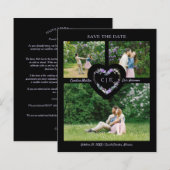 Lila Floral Waterverf Harde grond 3 Foto's (Voorkant / Achterkant)