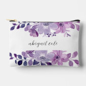 Lila Floral Wedding Etui (Voorkant)