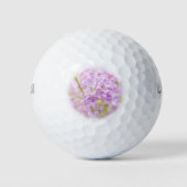 Lila Flowers Mist Golfballen (Voorkant)