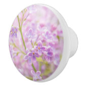 Lila Flowers Mist Keramische Knop (Rechts)