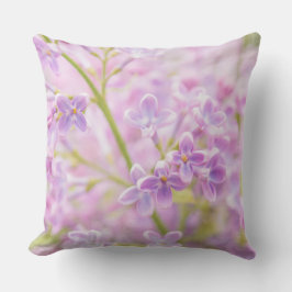 Lila Flowers Mist Kussen