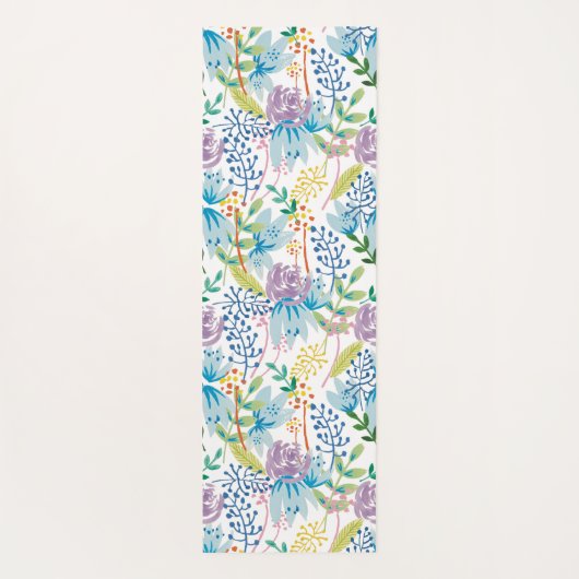 Lila Forest yogamat (Achterkant)