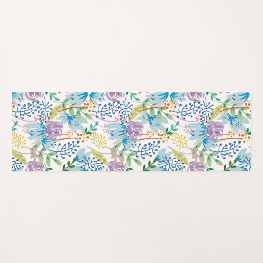 Lila Forest yogamat (Voorkant (horizontaal))