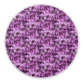 Lila foto | Halve tapijten | Keramische Knop (Voorkant)