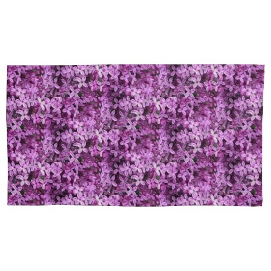 Lila foto | Halve tapijten | Kussensloop (Voorkant)