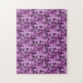 Lila foto | Halve tapijten | Legpuzzel (Verticaal)