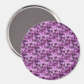 Lila foto | Halve tapijten | Magneet (Voorkant / Achterkant)