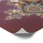 Lila - Fractal Poster (Hoek)