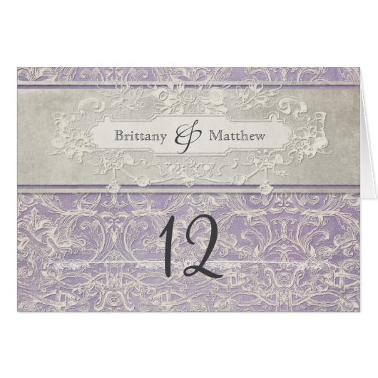 Lila  Frans Regency Lace Etched Wedding (Voorkant Horizontaal)