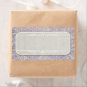 Lila Frans Regency Lace Etched Wedding Etiket (Insitu)