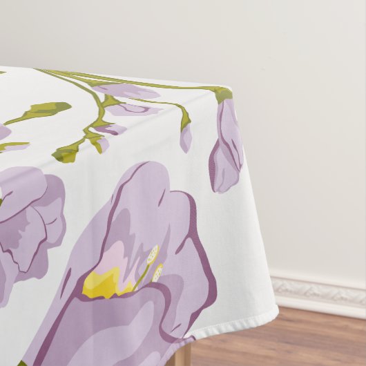 Lila Freesia Tafelkleed (Voorbeeld)